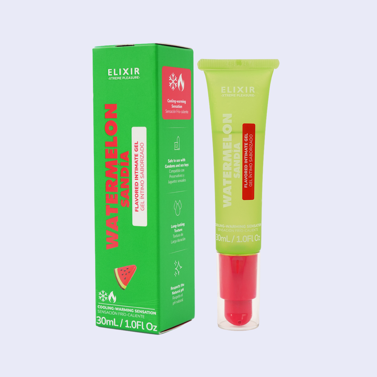 Lubricante Saborizado Sandía Elixir 30 ml