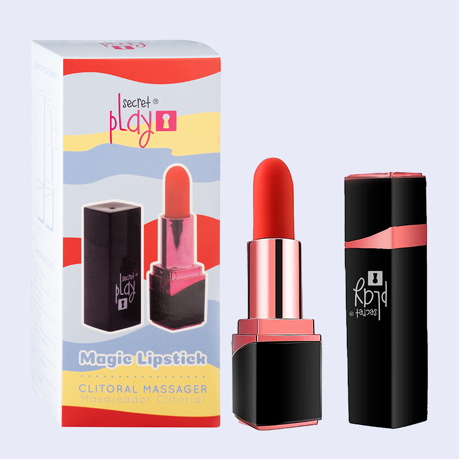 Secret Play Magic Lipstick | Estimulador Clitorial Discreto