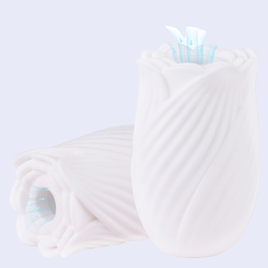 Masturbador Chloris SHANDE de silicona texturizada con lubricante