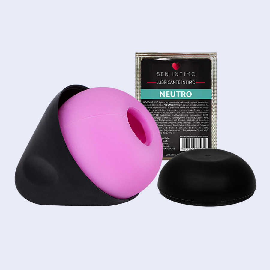 Masturbador Genesys Dot con Lubricante Sen Íntimo