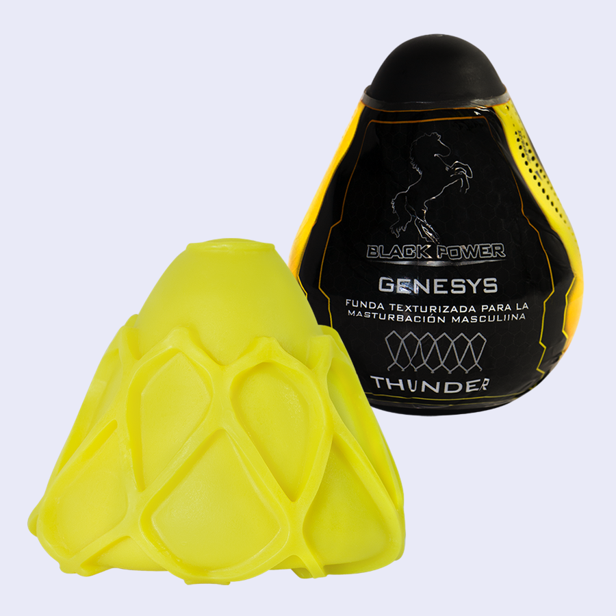 Masturbador Genesys Thunder con Lubricante Íntimo