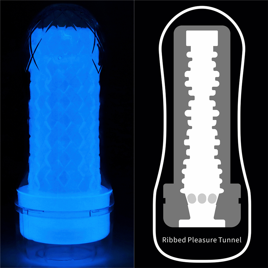 Masturbador Lumino Play Ribbed LOVETOY