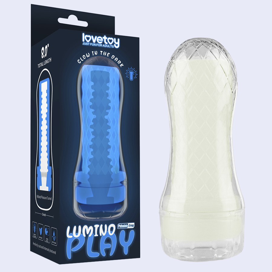 Masturbador Lumino Play Ribbed LOVETOY