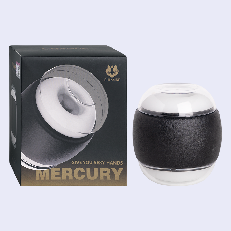 Masturbador Mercury SHANDE | Texturizado, discreto y sumergible