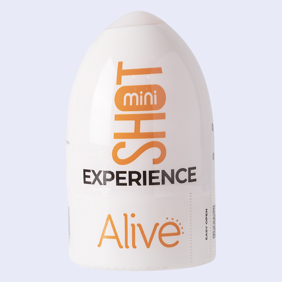 Mini Masturbator ALIVE | Masturbador Masculino Texturizado e Impermeable