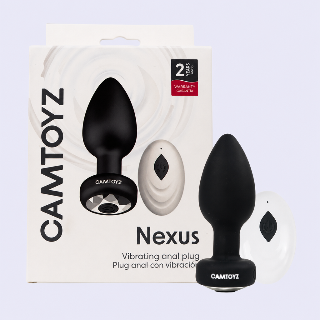 Plug Anal Vibrador Nexus Onix Camtoyz con Control Remoto Plug Anal Vibrador Nexus Onix Camtoyz con Control Remoto