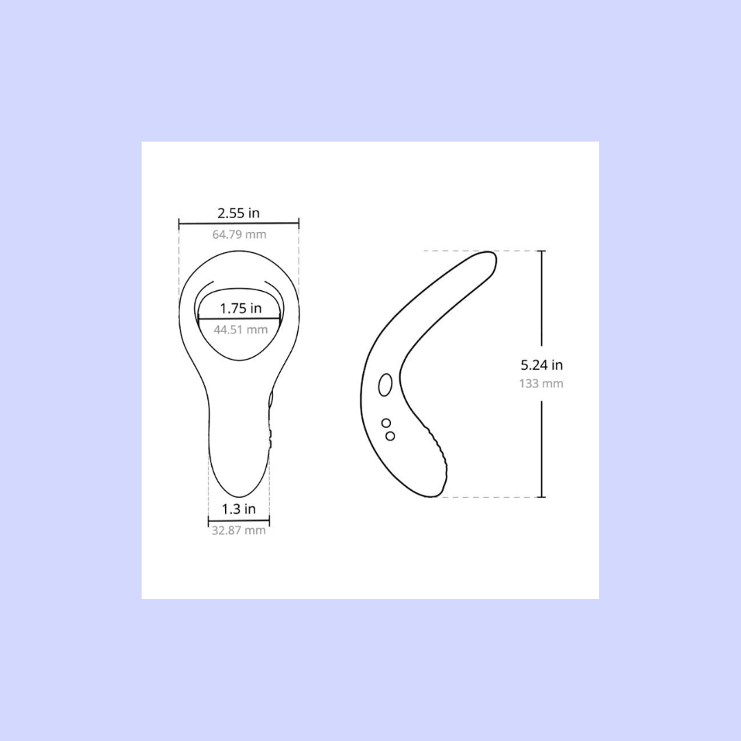 Anillo Vibrador para el Pene Lovense Diamo