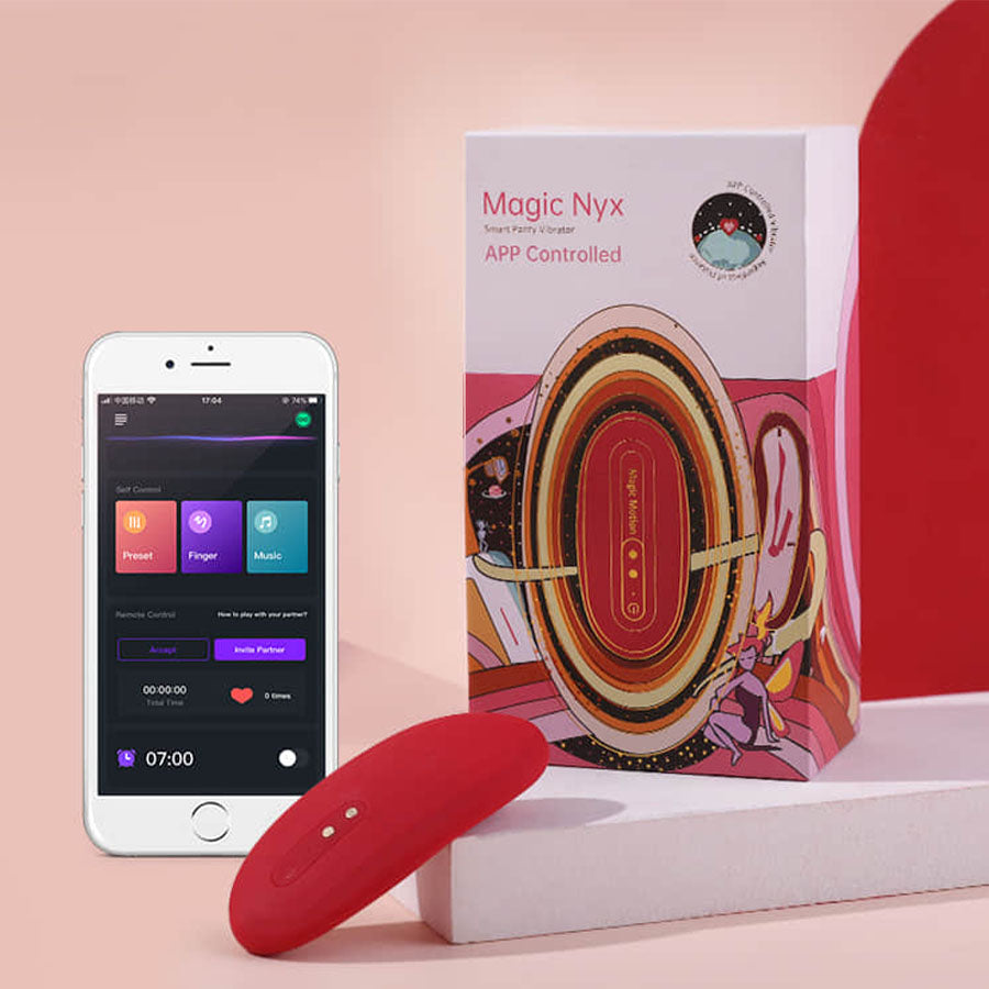 Magic Motion Magic Nyx Panty Vibrador de Clítoris Controlado por APP