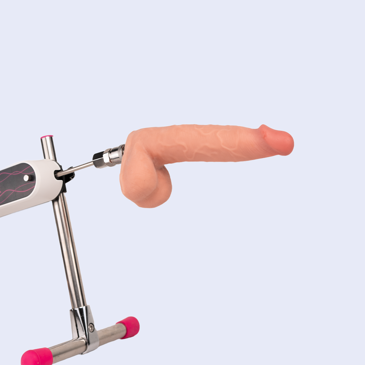 Consolador Ultrarealista Sagan con Adaptador Sex Machine Lovense