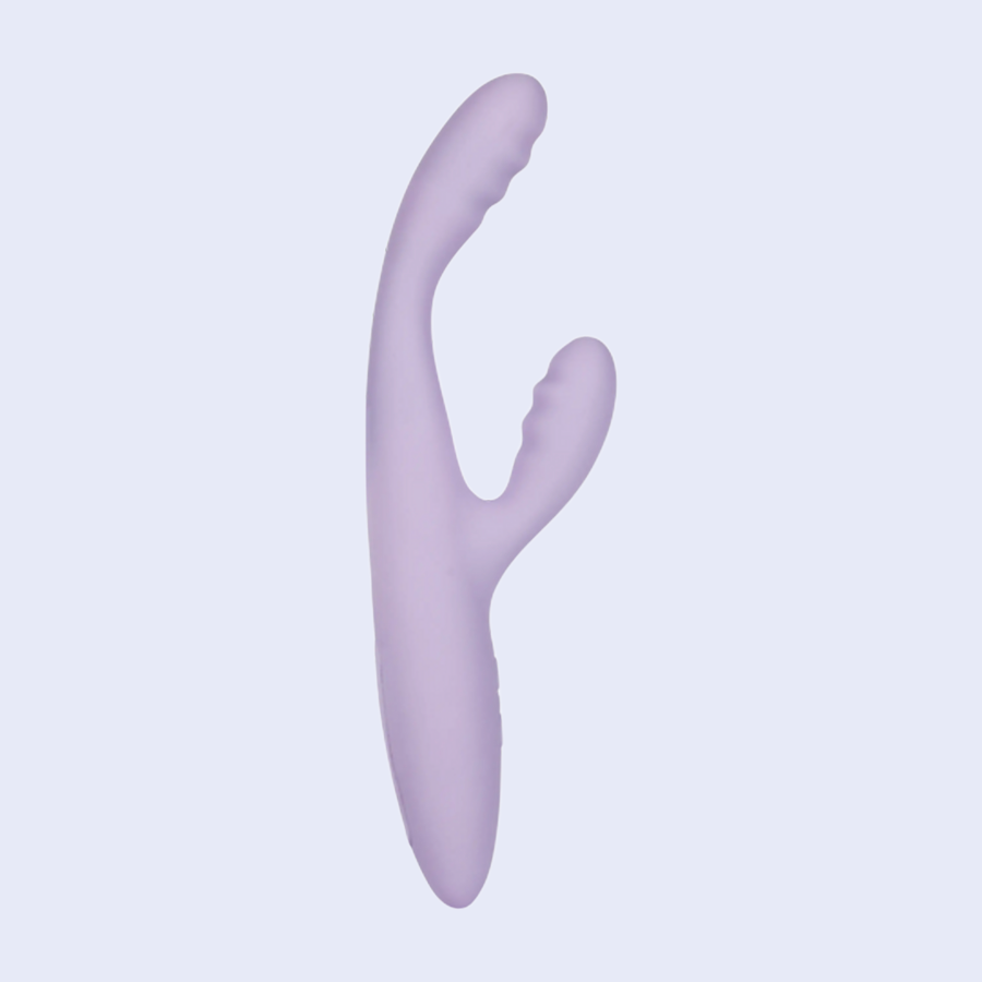 Vibrador Doble Estimulación Cici + 2 Lila Pastel Controlado por APP Global By Svakom