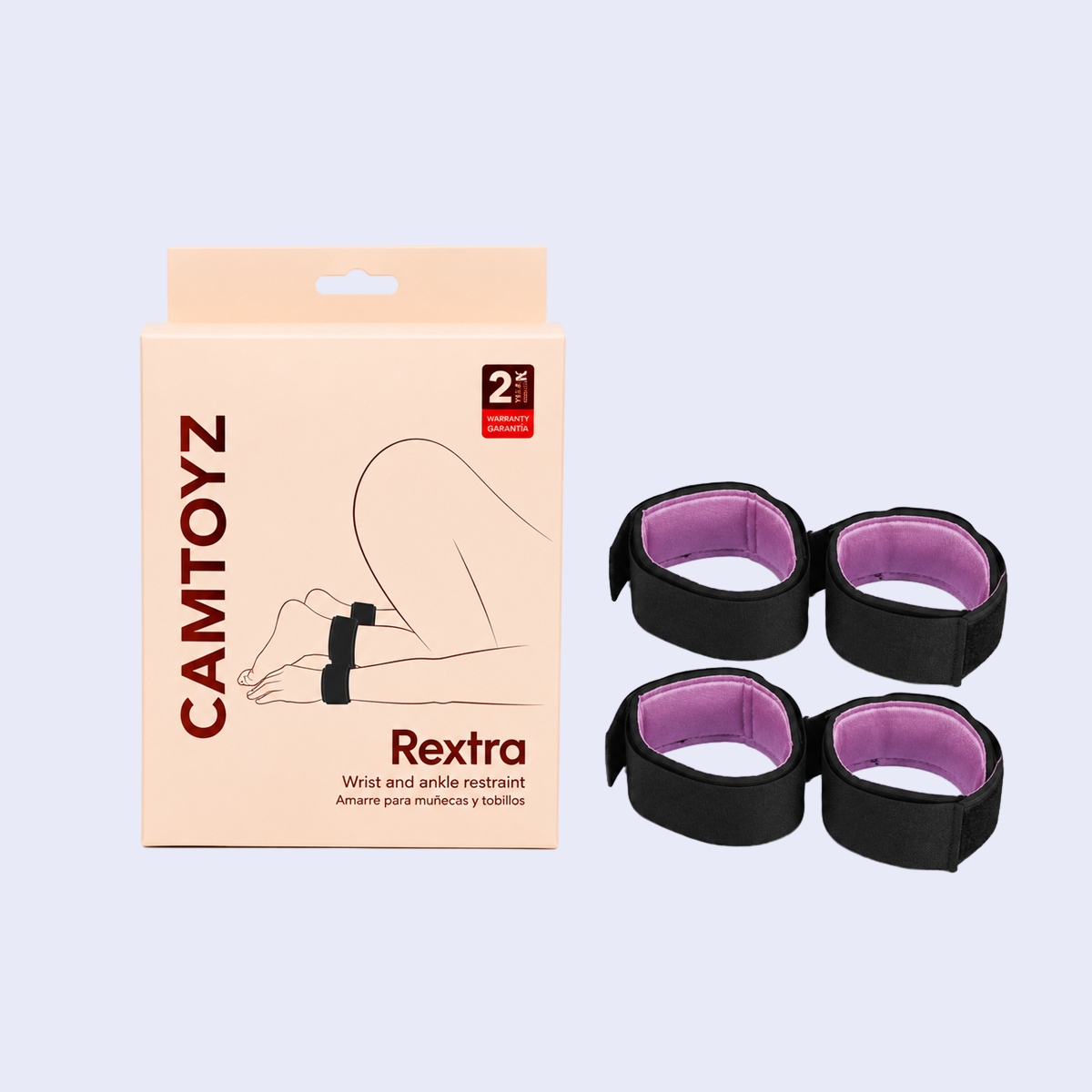 Rextra Amarres para Muñecas y Tobillos Camtoyz