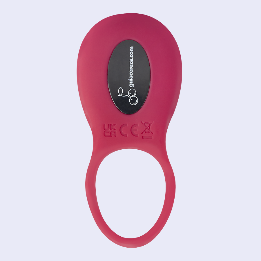 Guiacereza Rose Cock Ring: Anillo Vibrador en Forma de Rosa con App