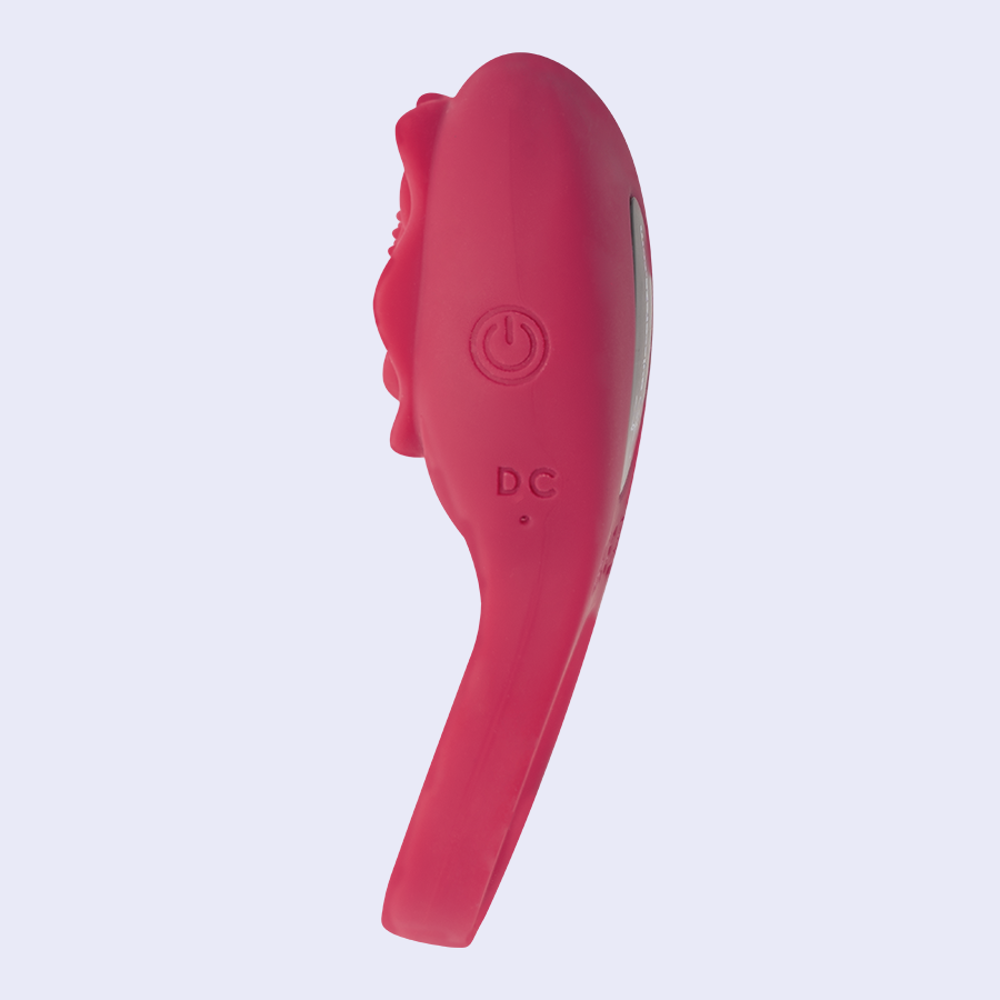 Guiacereza Rose Cock Ring: Anillo Vibrador en Forma de Rosa con App