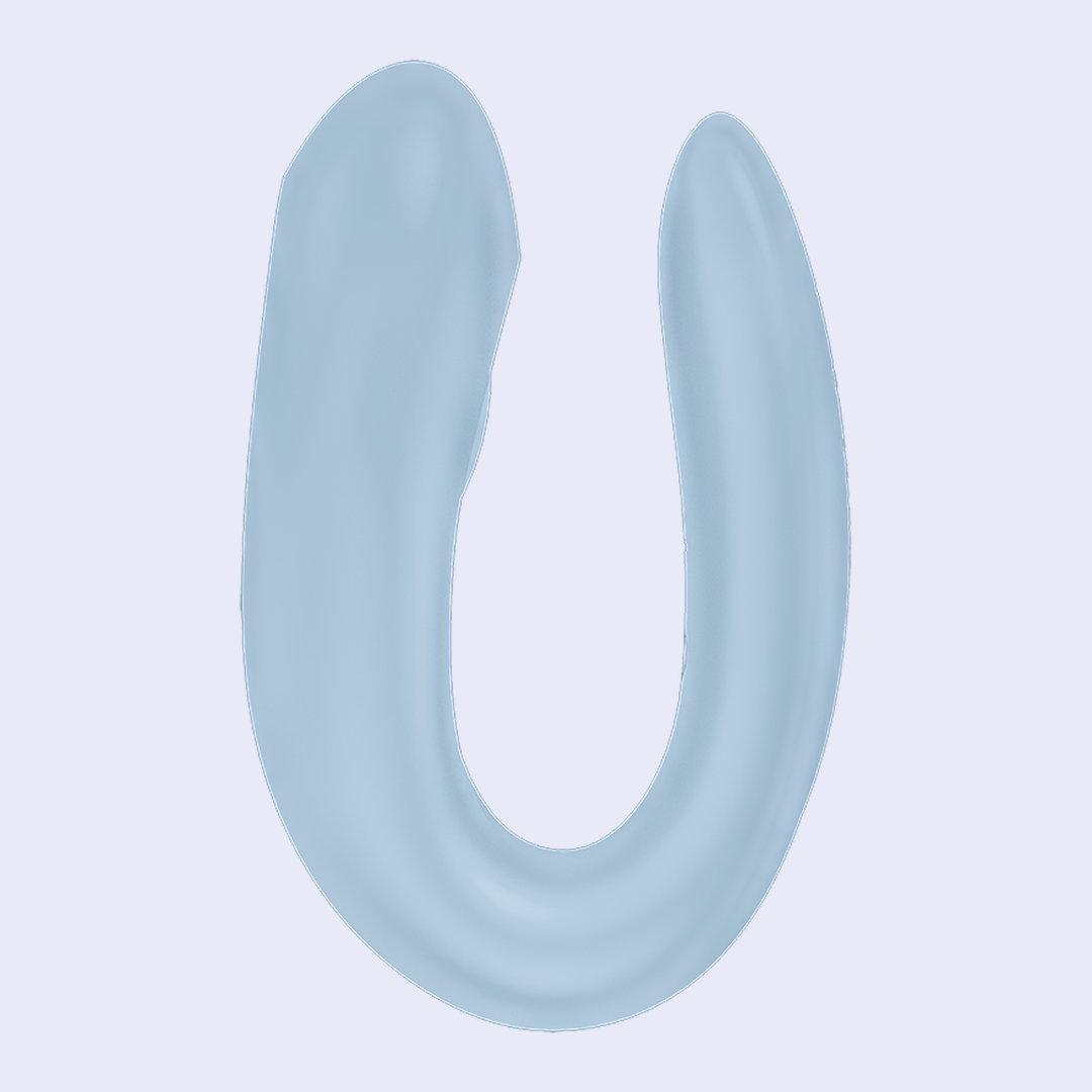 Satisfyer Vibrador Double Joy Azul - La Pepa