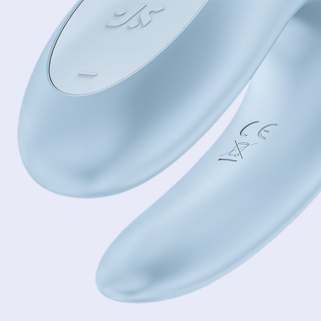 Satisfyer Vibrador Double Joy Azul - La Pepa