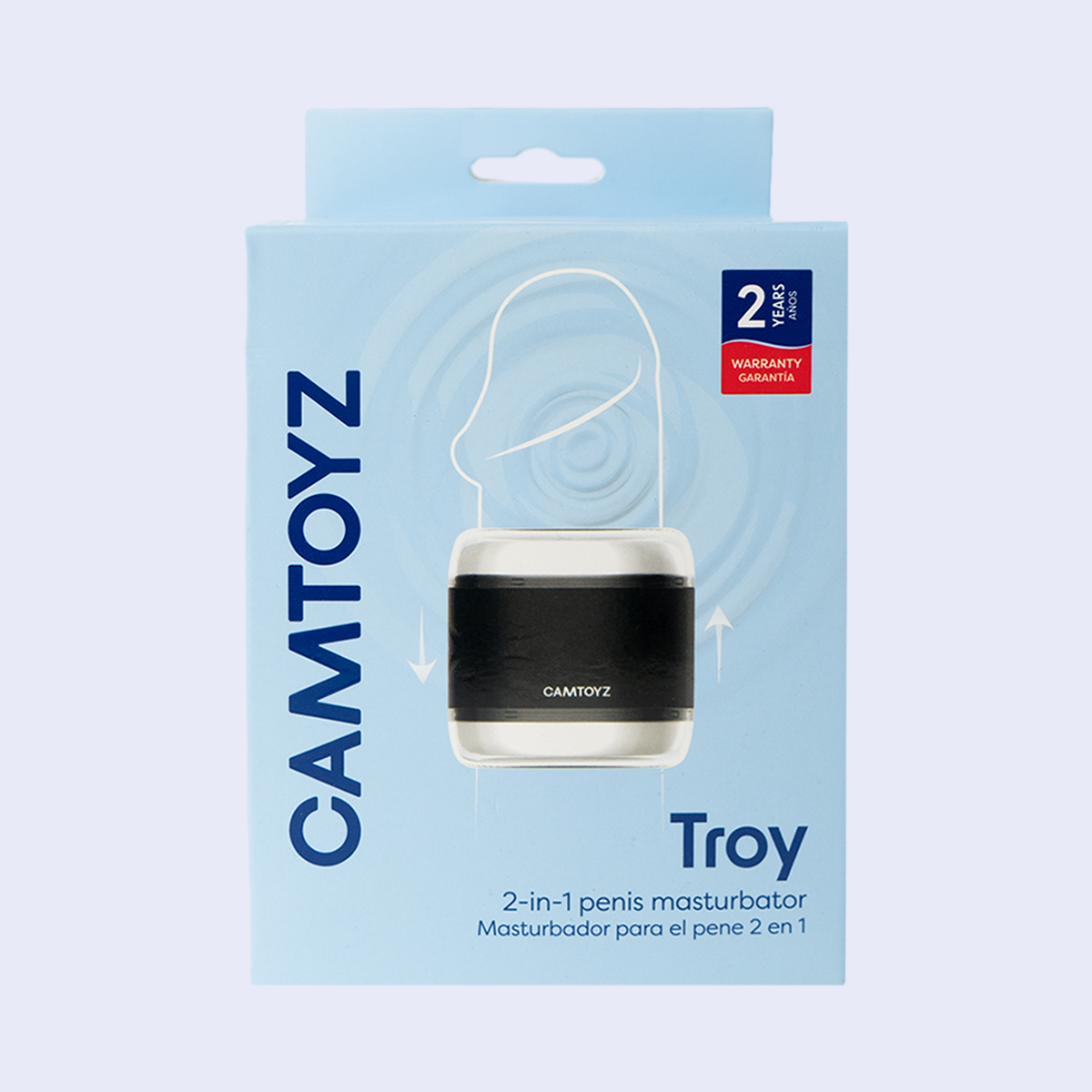 Troy Masturbador Masculino 2 en 1 Camtoyz