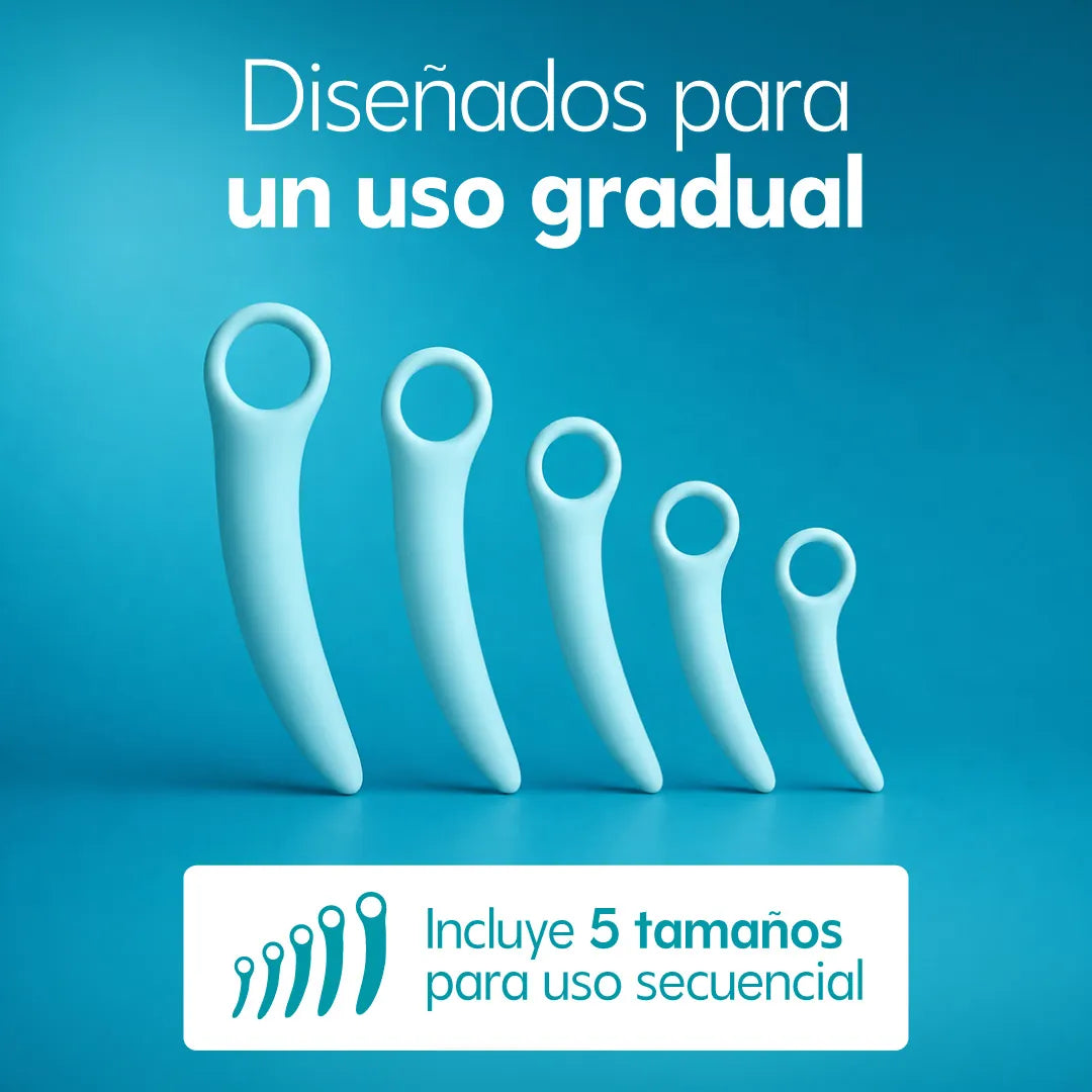 UVA Dilatadores Vaginales de Silicona Grado Médico