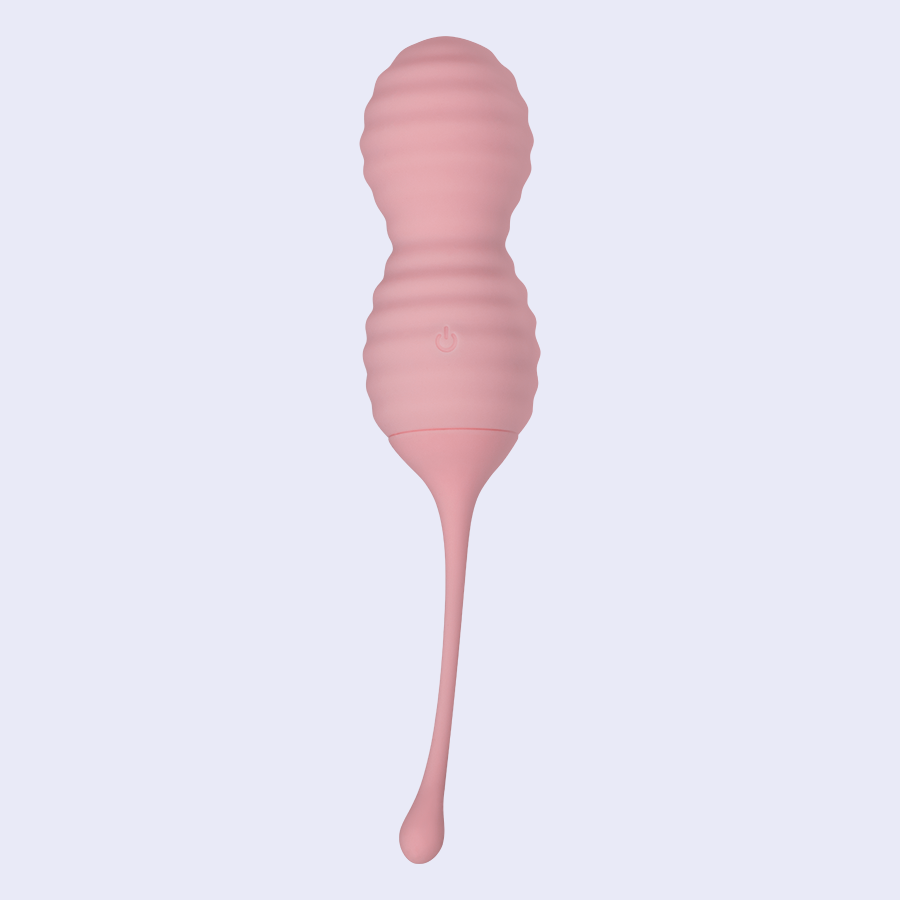 Shande Rolling Rose Vibrador Bolas Kegel Rosado con Control Remoto