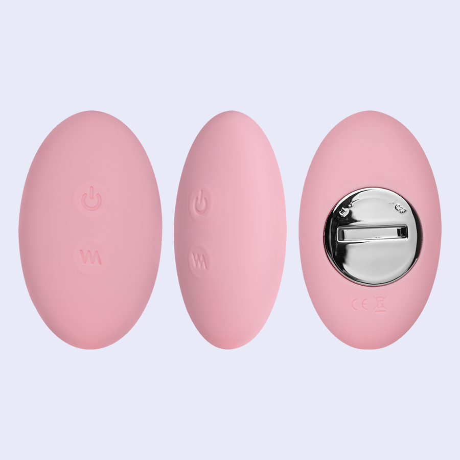 Shande Rolling Rose Vibrador Bolas Kegel Rosado con Control Remoto