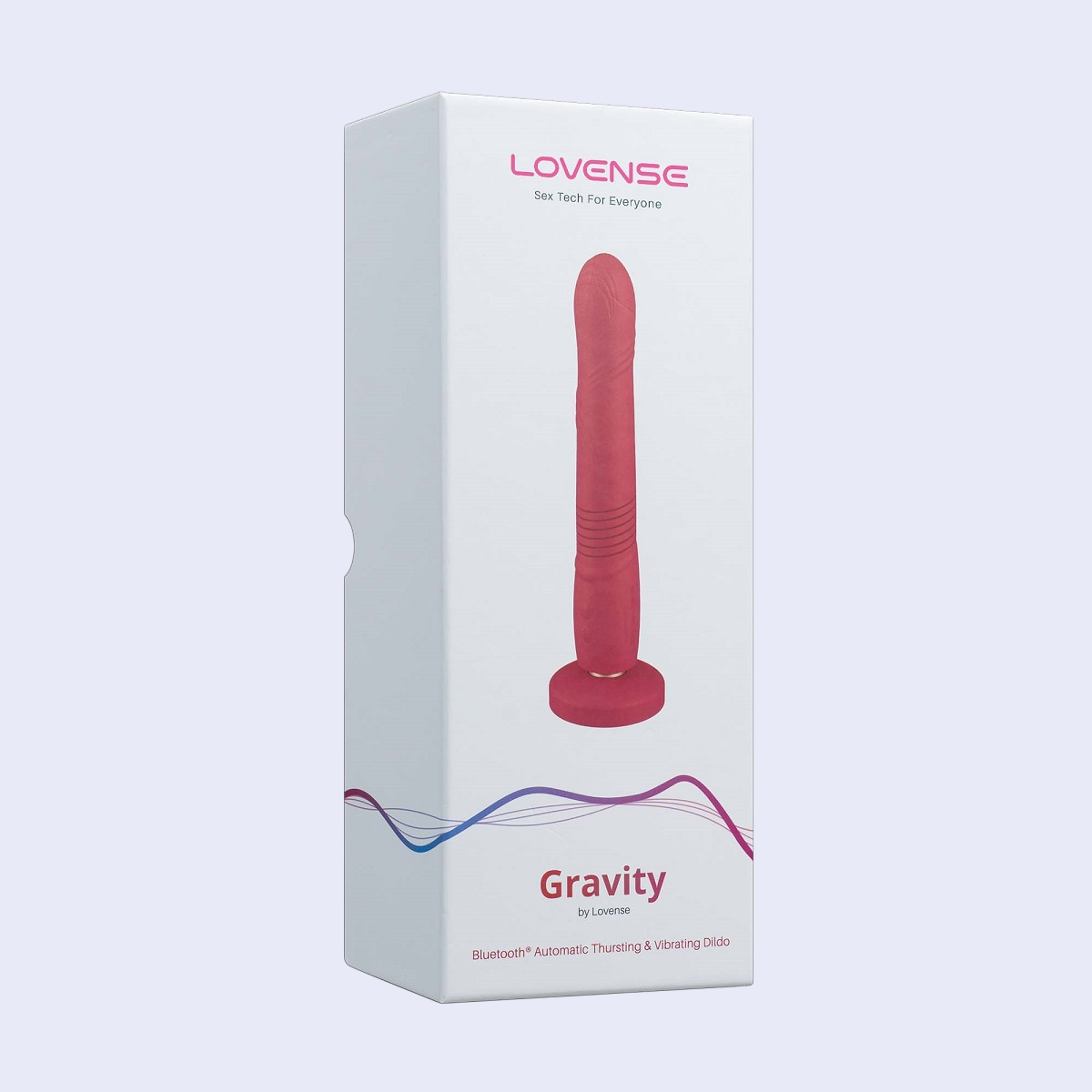 Lovense Gravity: Dildo con Empuje y Vibración controlado por App