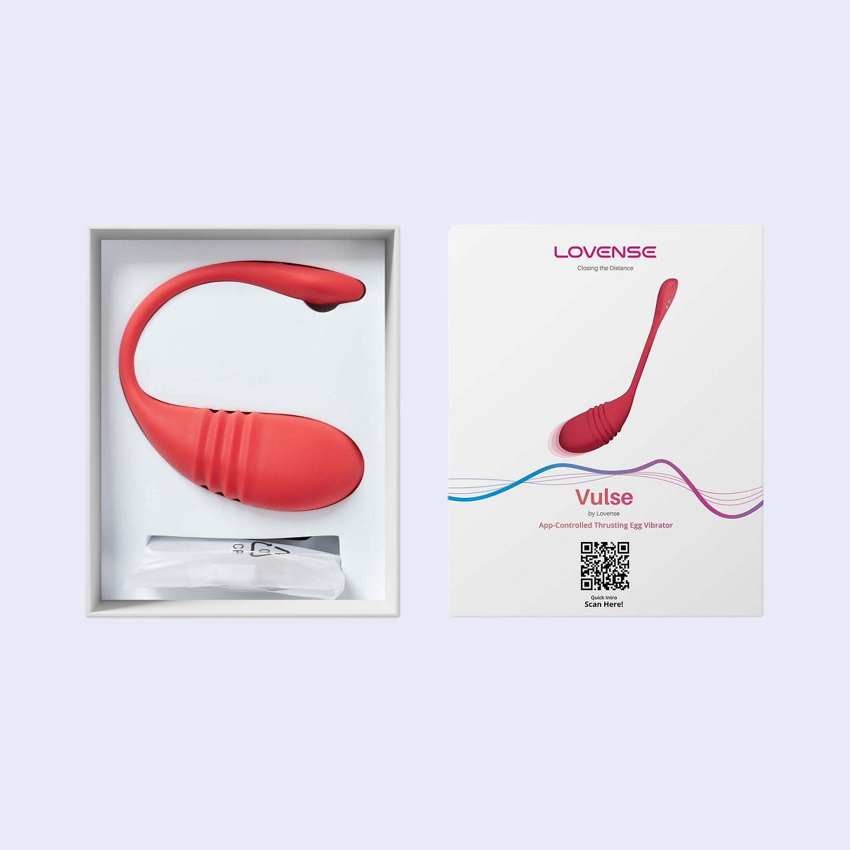 Lovense Vulse: Huevo Vibrador con Empuje para Punto G con App