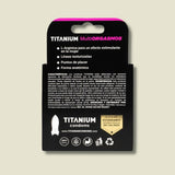 Condones Titanium Multiorgasmos x 3 - La Pepa