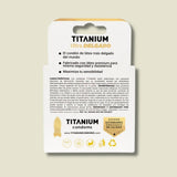 Condones Titanium Ultra Delgado x 3 - La Pepa