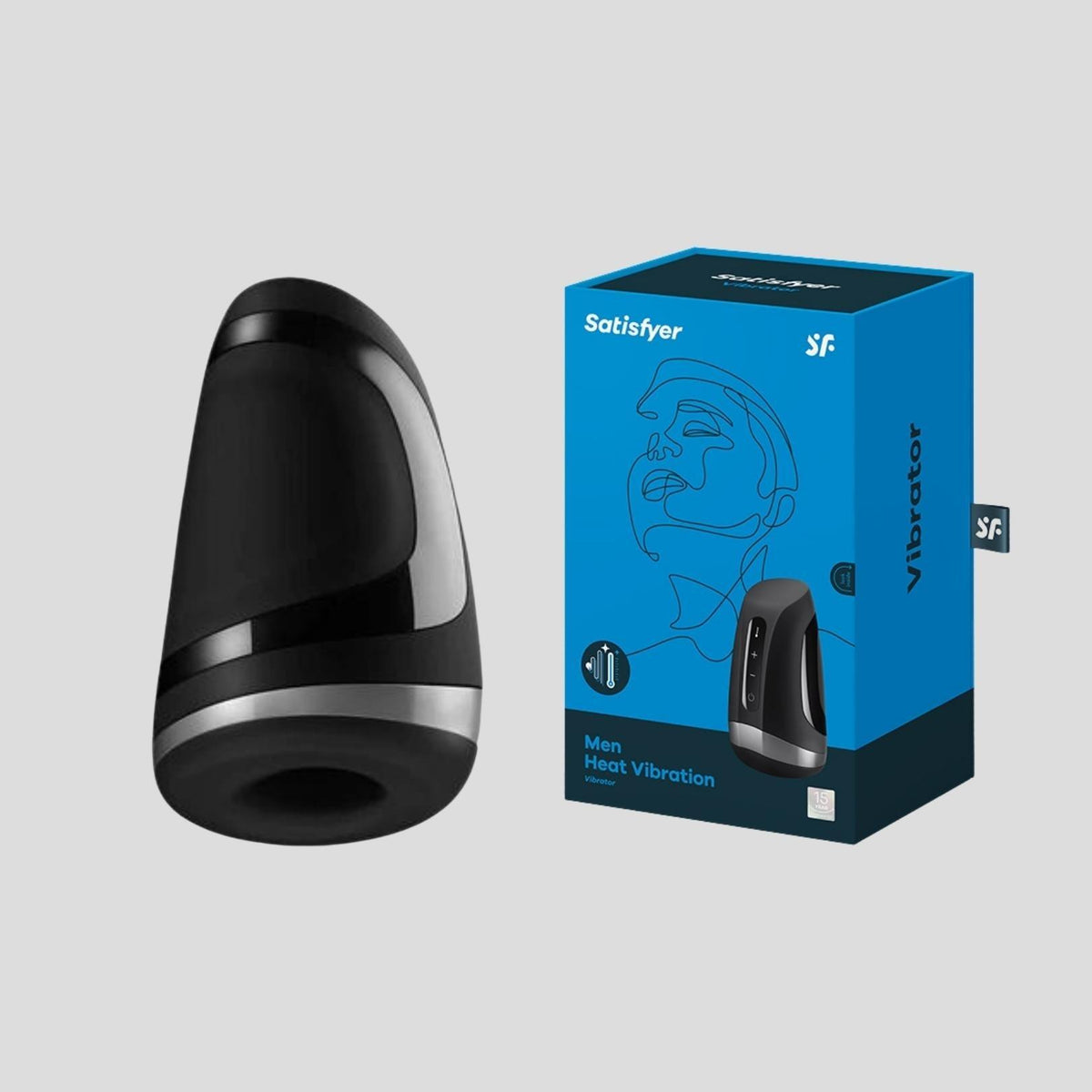 Satisfyer Masturbador Men Heat Vibration