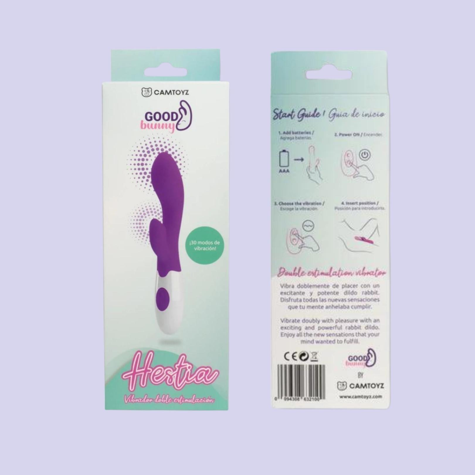 Vibrador Conejo Hestia | Envío gratis en Colombia | La Pepa ®